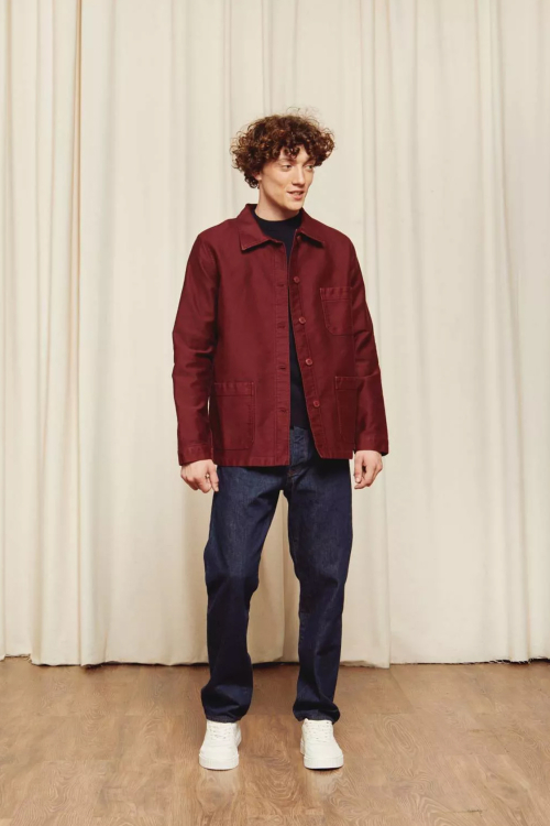 (M)Genuine Lmsm Work Jacket_Burgundy