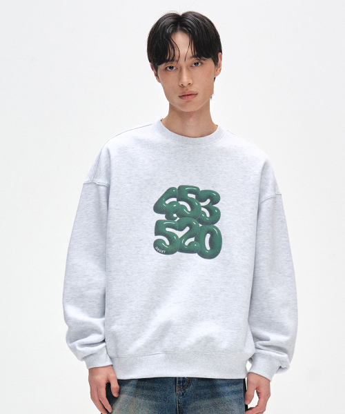 3D 453520 Sweatshirts DCMT003WLGray