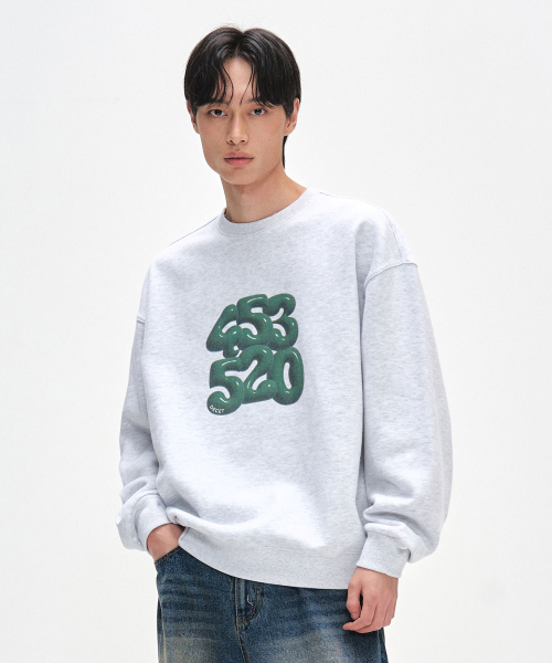 3D 453520 Sweatshirts DCMT003WLGray