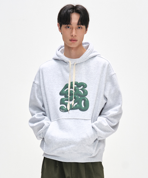 3D 453520 Hoodies DCHD003WLGray