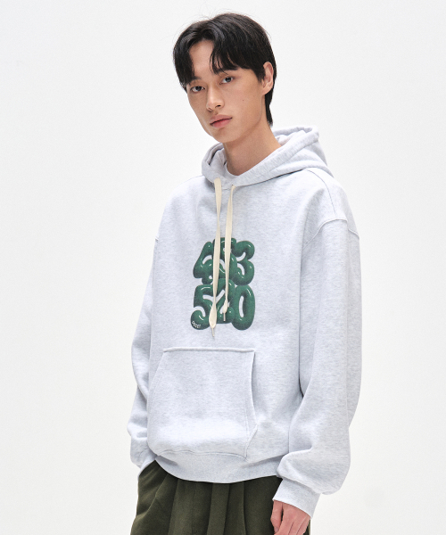 3D 453520 Hoodies DCHD003WLGray