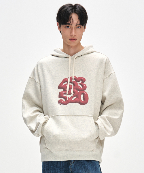 3D 453520 Hoodies DCHD003WOatmeal