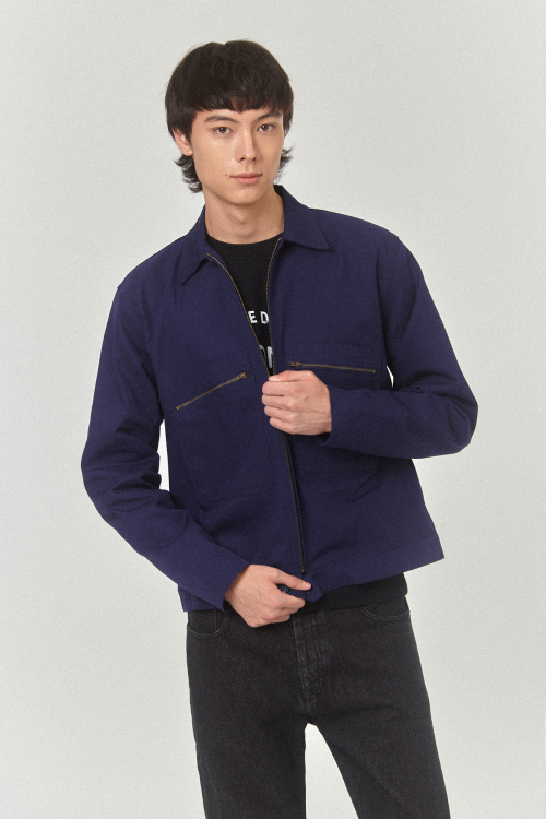 VOLIN - Cyclist jacket_Navy