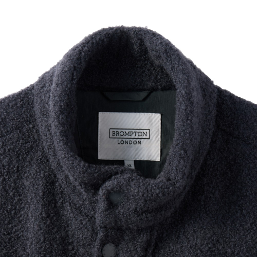 BRITISH CAMPER WOOL VEST - CHARCOAL (P243UVT401)