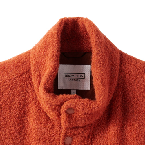 BRITISH CAMPER WOOL VEST - ORANGE (P243UVT401)