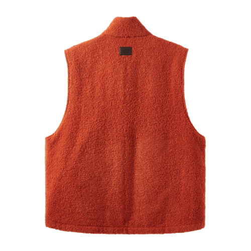 BRITISH CAMPER WOOL VEST - ORANGE (P243UVT401)