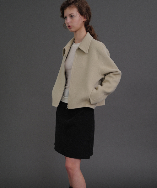 Harri handmade jacket (light khaki)
