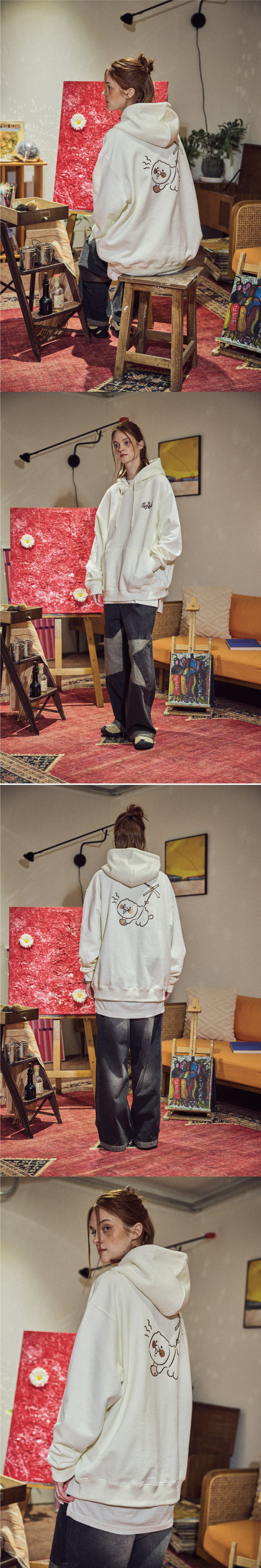 【CPGN X KAKAO FRIENDS】Fly Chunsik Hoodie MUSINSA | CPGN STUDIO [CPGN x Kakao Friends] Fly Chunsik