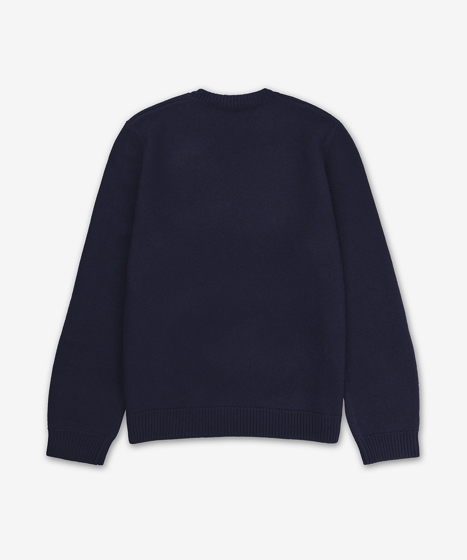 ★送料・関税込★A.P.C.★A.P.C. EDWARD KNIT★NAVY MUSINSA | A.P.C. Edward Knit - Dark Navy / WVBDJH23059IAK