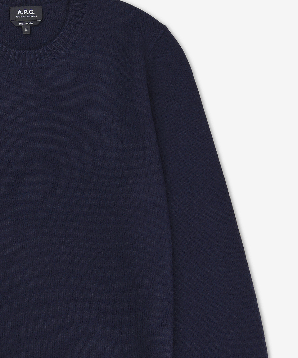 ★送料・関税込★A.P.C.★A.P.C. EDWARD KNIT★NAVY MUSINSA | A.P.C. Edward Knit - Dark Navy / WVBDJH23059IAK