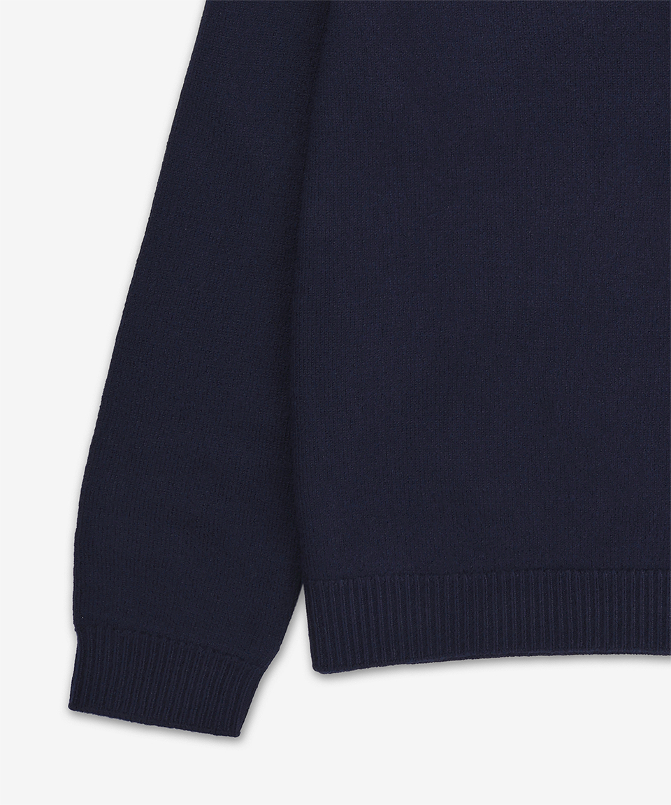 ★送料・関税込★A.P.C.★A.P.C. EDWARD KNIT★NAVY MUSINSA | A.P.C. Edward Knit - Dark Navy / WVBDJH23059IAK