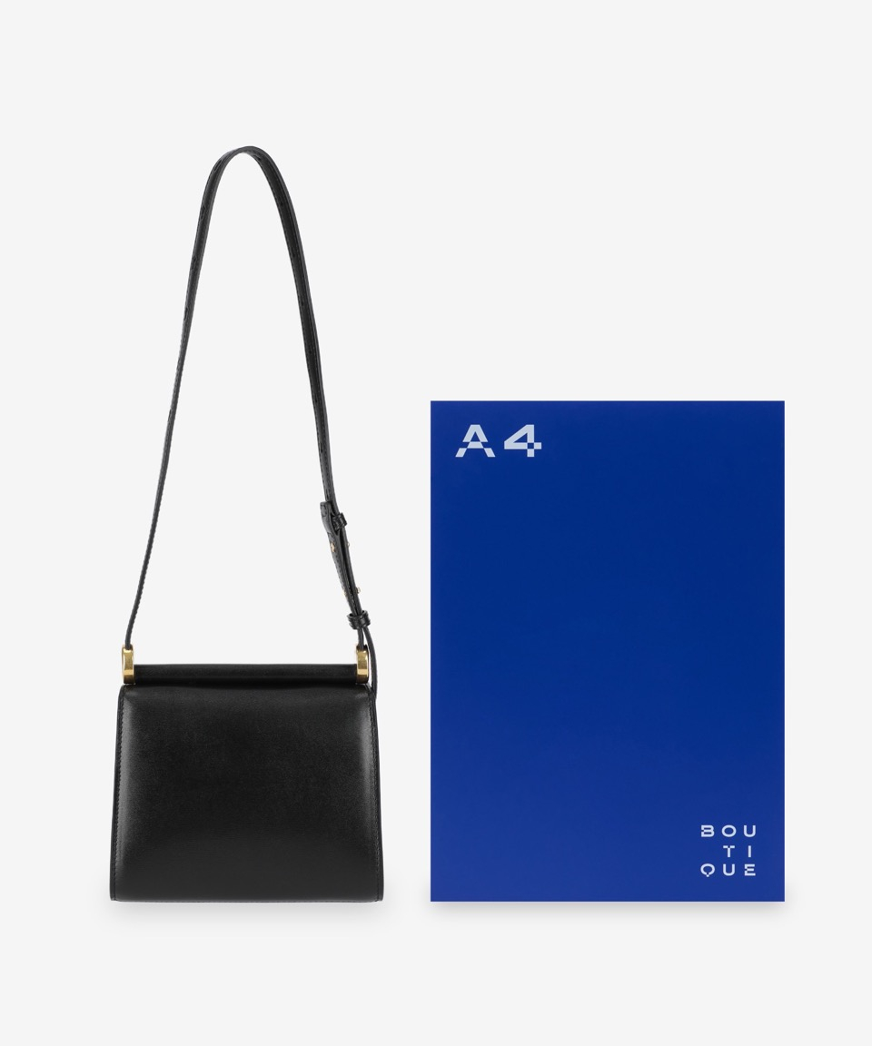 MUSINSA | JIL SANDER Mini Ghost Shoulder Bag - Black