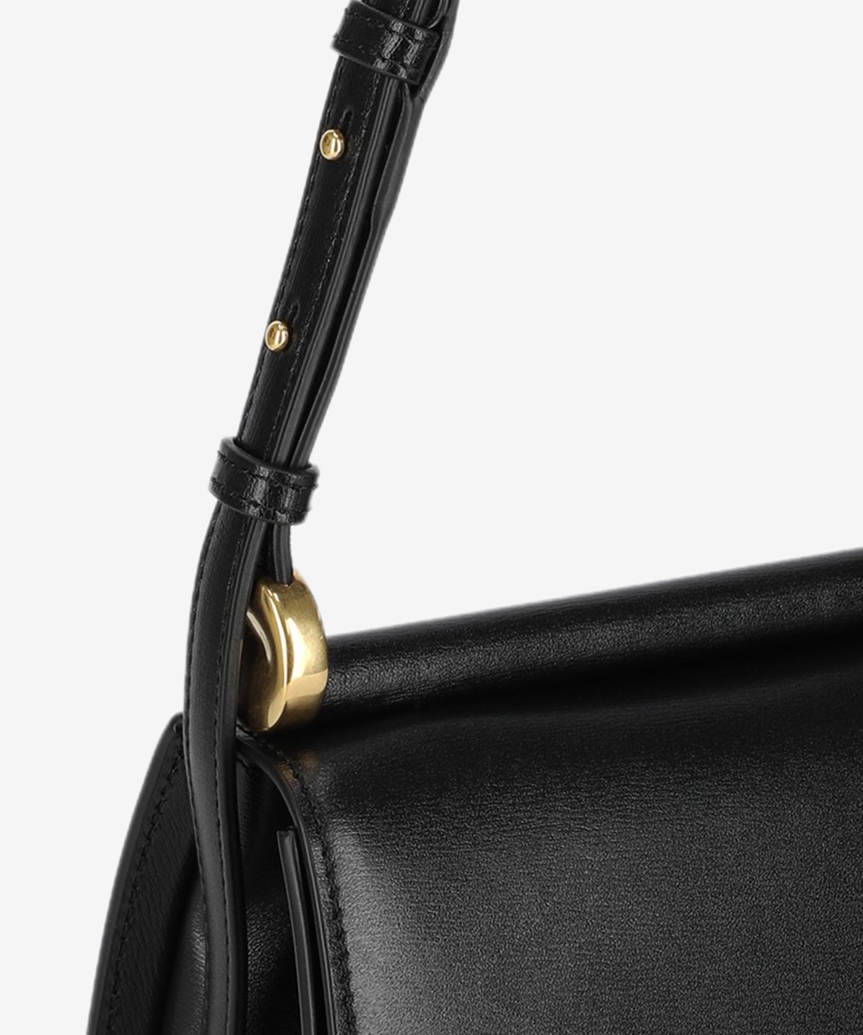 MUSINSA | JIL SANDER Mini Ghost Shoulder Bag - Black