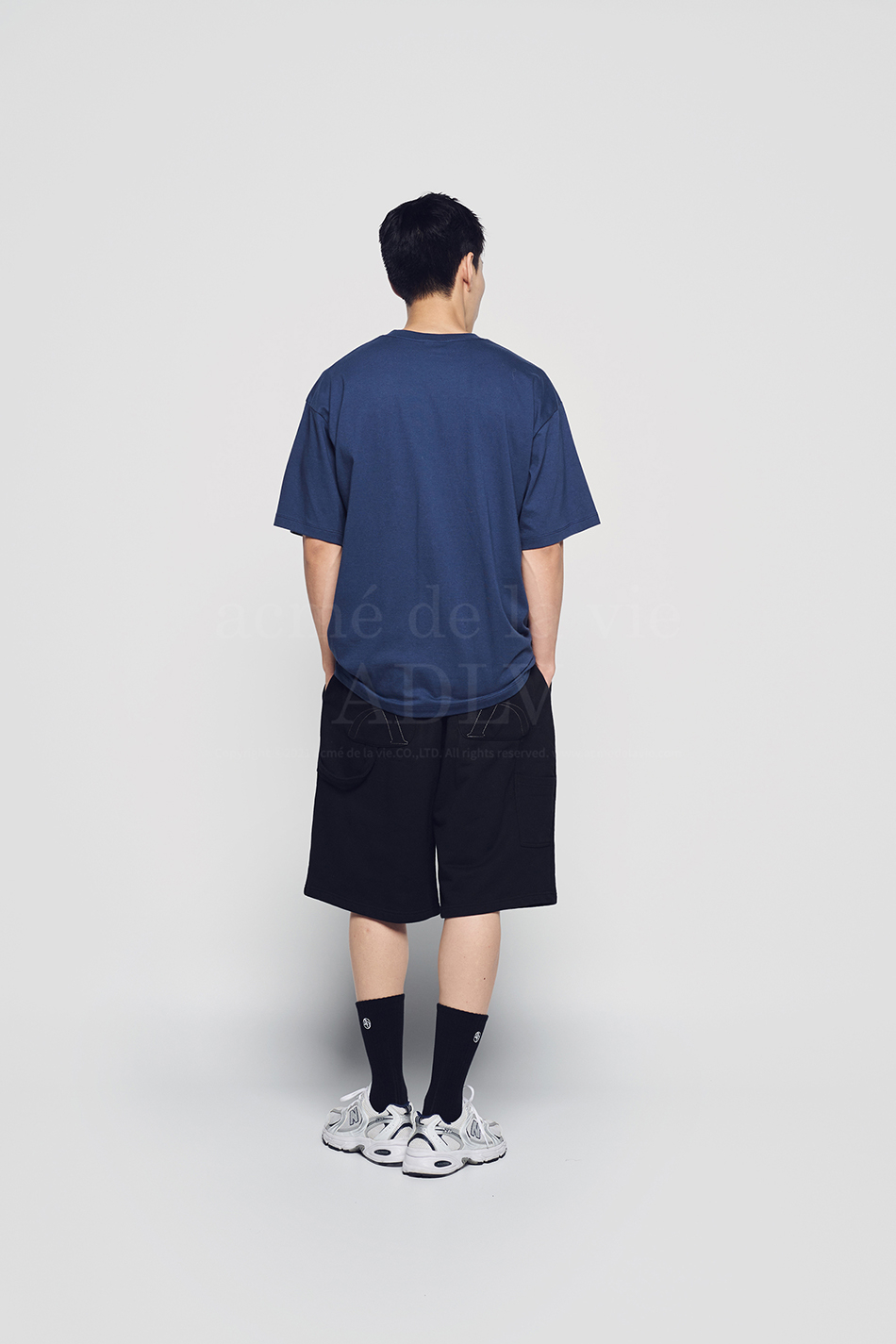 MUSINSA公式 | acmé de la vie CONNECT LOGO BASIC SHORT SLEEVE