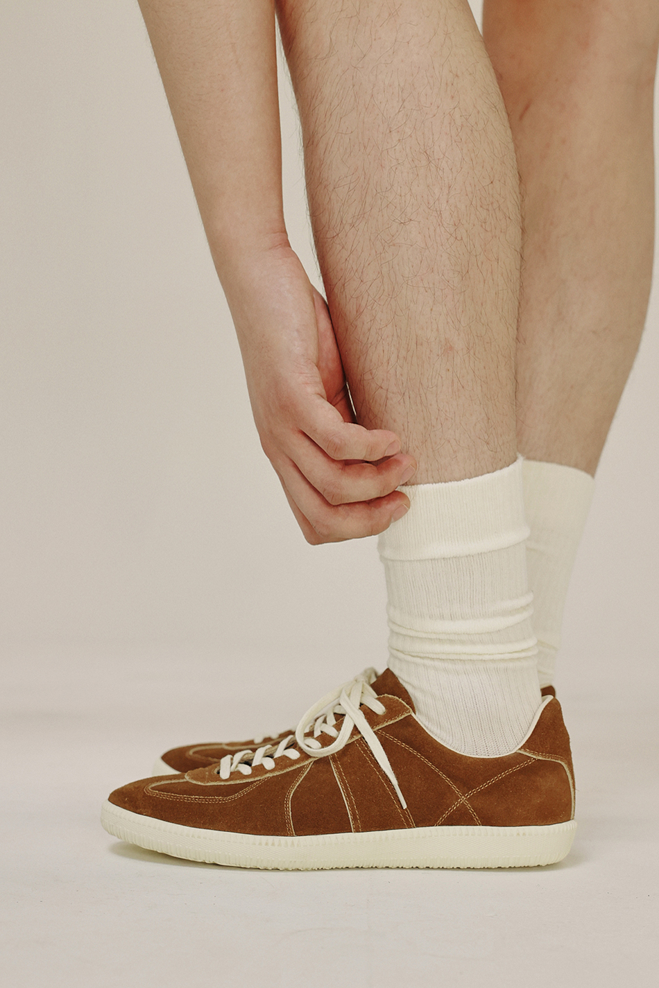 スニーカー YASE Grima 8 Hole German Army Sneakers Ivory MUSINSA | YASE Grima 8 Hole German Army Sneakers Ivory