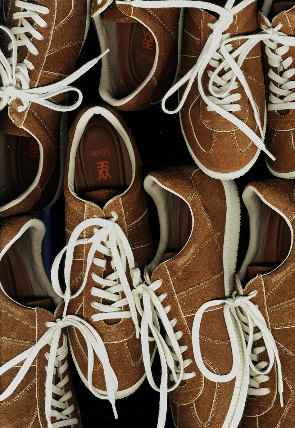MUSINSA | YASE Grima 8 Hole Suede German Army Sneakers Brown