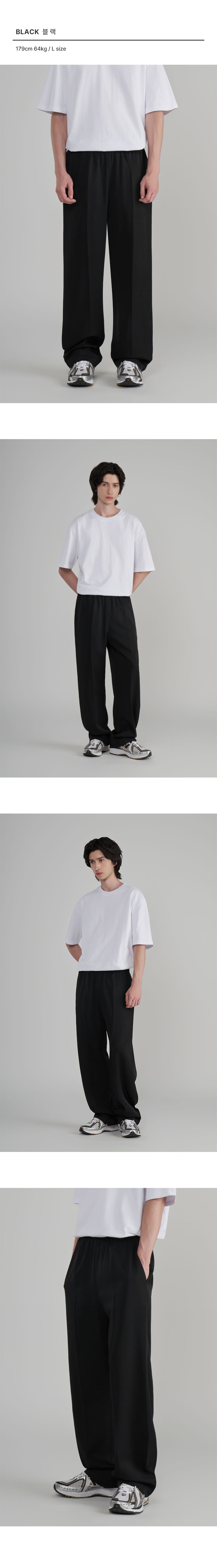 【MODERNIF】Cover semi wide banding slacks MUSINSA | UNTAPPED STUDIO Semi wide banding slacks 3Color