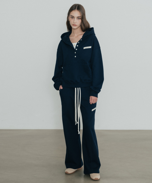 (W) Спортивные брюки Taylor из хлопка, Navy