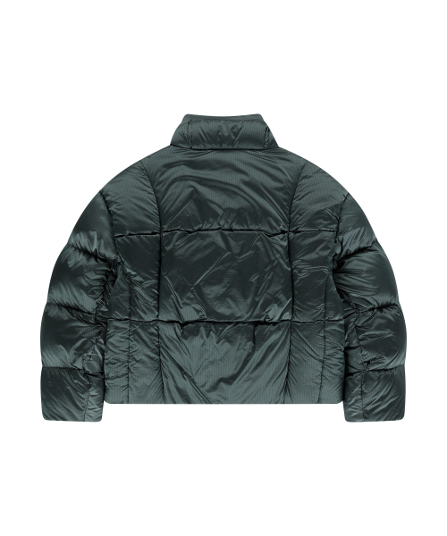Женский короткий пуховик Fade Goose-Khaki