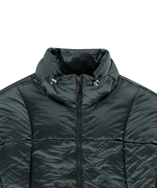 Женский короткий пуховик Fade Goose-Khaki