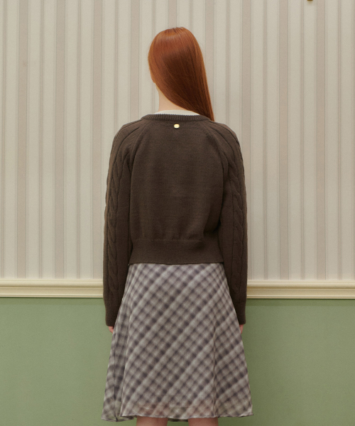 Ellin 2Way Zipper Cardigan