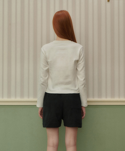 Peach Round T-shirt