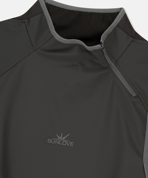 Toray Softshell Pullover Charcoal