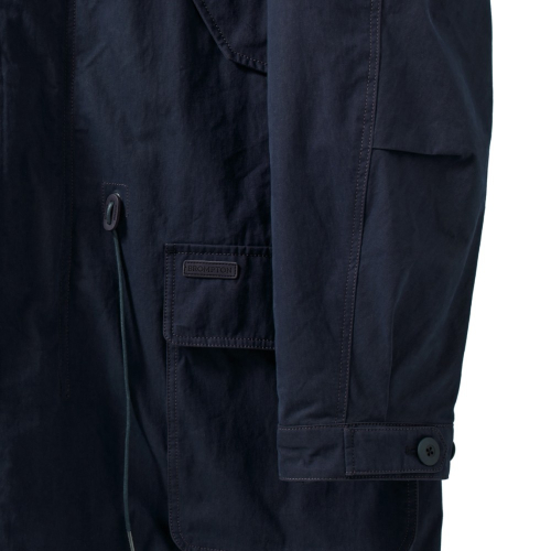 GREENFORD DETACHABLE LINER LONG FIELD JACKET - D/NAVY (P244MCT510)