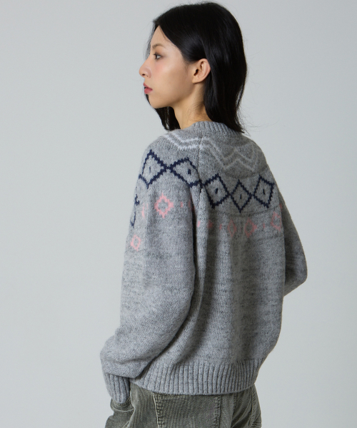 Вязаный кардиган Nordic Grey