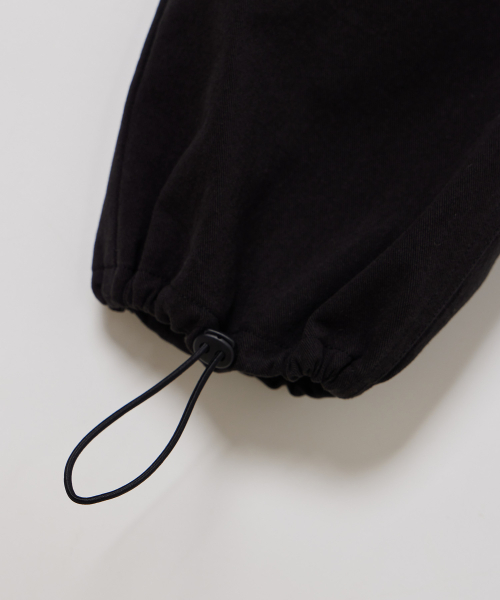 PARACHUTE COTTON PANTS BLACK