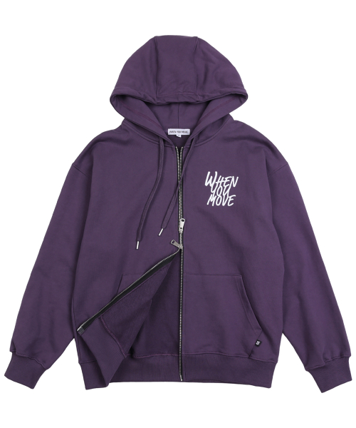 Худи на молнии Art Logo Two Tuck Black