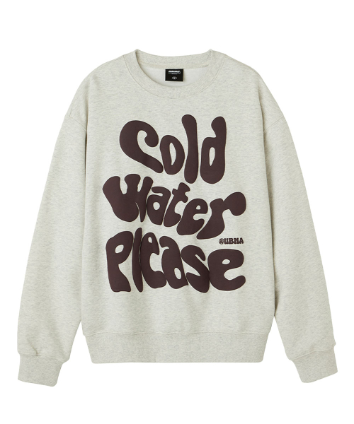 Оверсайз свитшот Cold water Plz_Oatmeal
