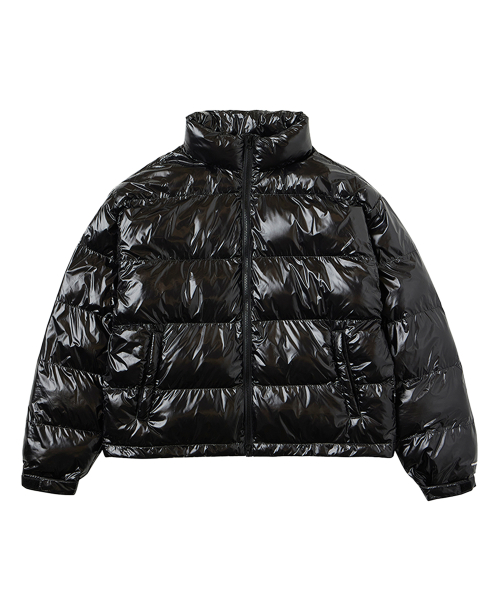 Urban Age Basic 2WAY короткий пуховик Glossy Black