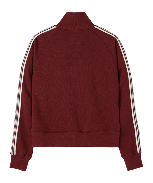 [UNISEX] Двусторонняя трек-куртка Authentic Line_Burgundy
