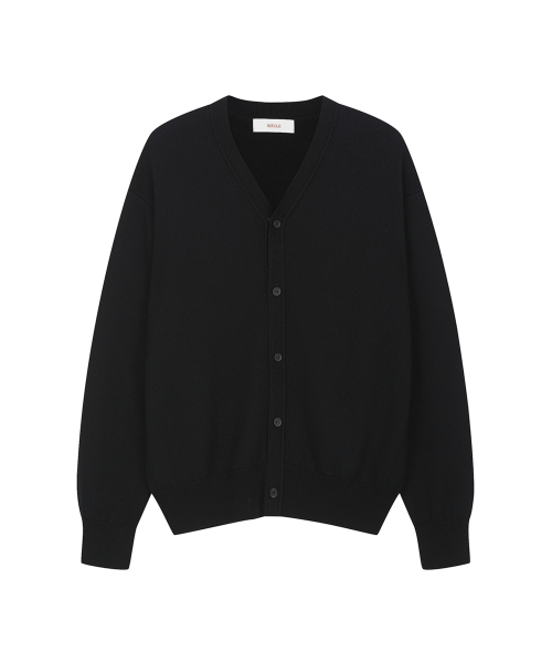 Удобный кардиган с V-вырезом (Black)
