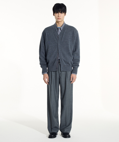 Удобный кардиган V-образный (Grey)