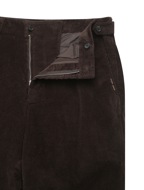 Свободные вельветовые брюки (Brown)
