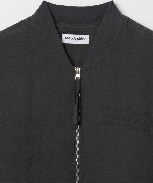 Куртка-блузон в винтажном стиле (Charcoal Grey)