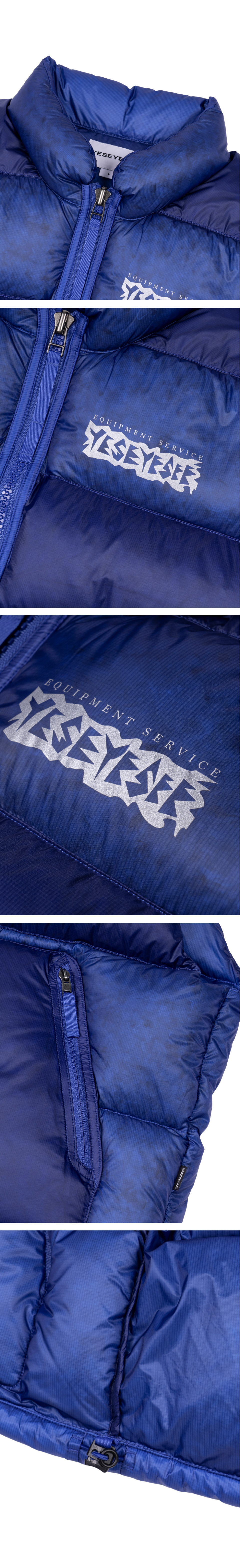 Hooligans Down Vest V2 Blue 상세 이미지 2