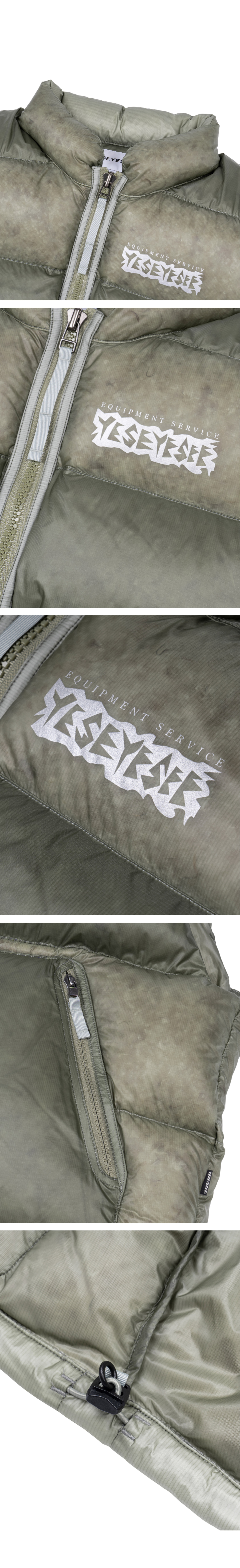 Hooligans Down Vest V2 Sage Green 상세 이미지 2