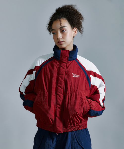 Укороченный пуховик Heritage (W) - Red
