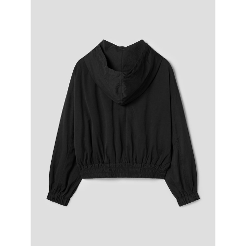 Худи-куртка из персикового хлопка Black