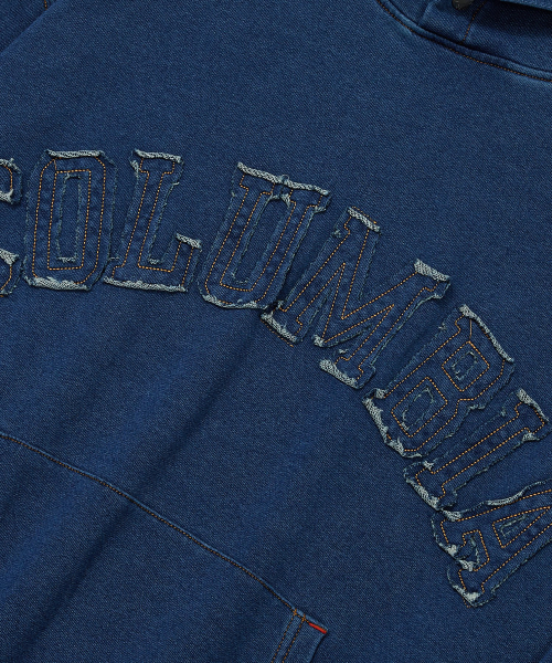 Худи CU BIG ARCH DENIM TERRY HOODIE Midnight Denim
