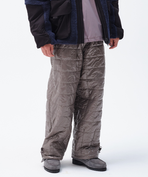 REVERSIBLE PADDED PANTS (GRAY)