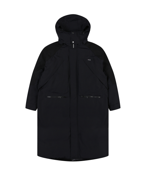 MONSTER LONG PARKA (BLACK)