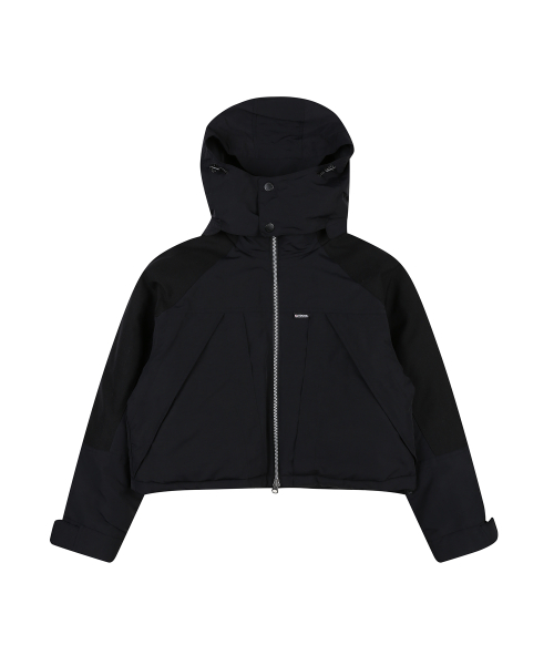 W MONSTER CRROPED PARKA (BLACK)