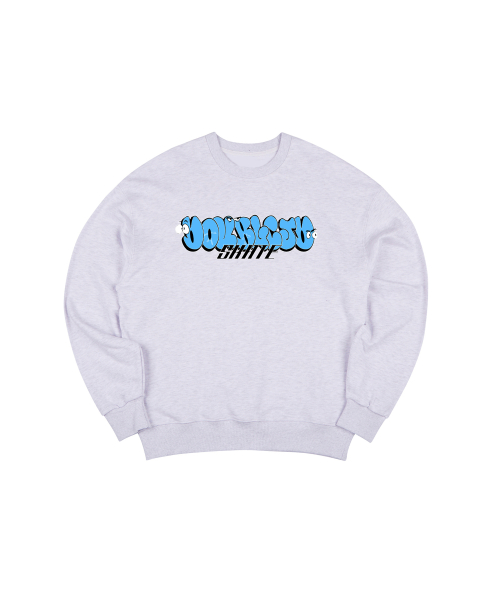 Свитшот со скейтбордом (Light Grey)
