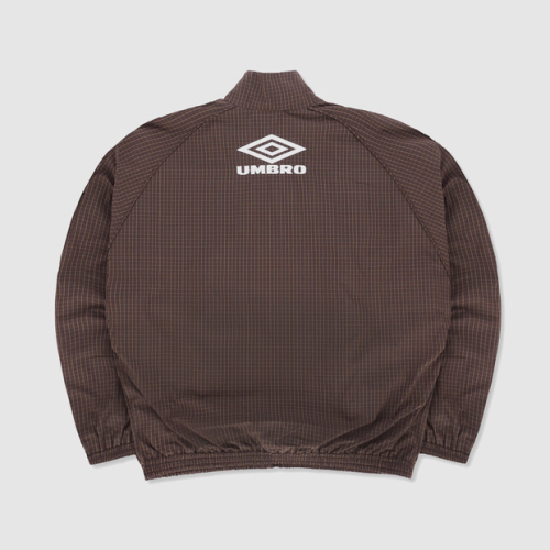 Трековая куртка UMB X SLAM JAM Mini Check Brown (UP411CJKO1)