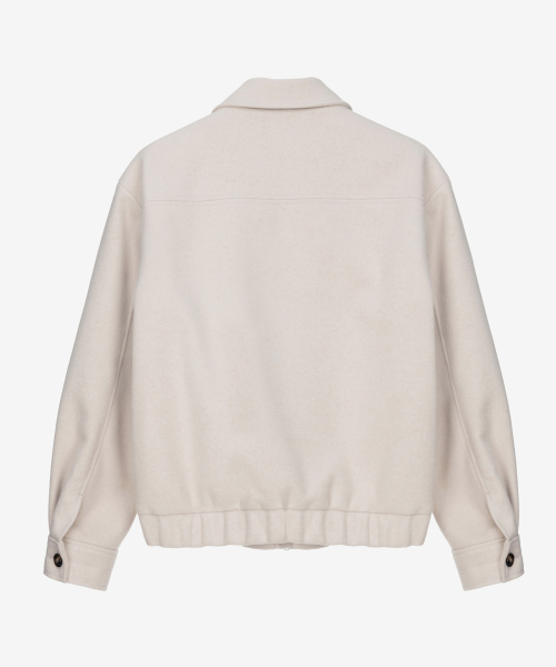Woollike Padding Bluson
