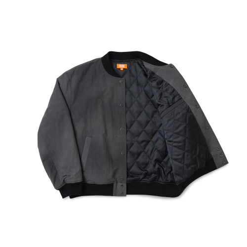 WAVE DYED STADIUM JACKET